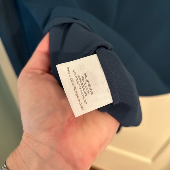 Tory Burch Teal Long Sleeve Silk Blouse - Picture 5 of 6